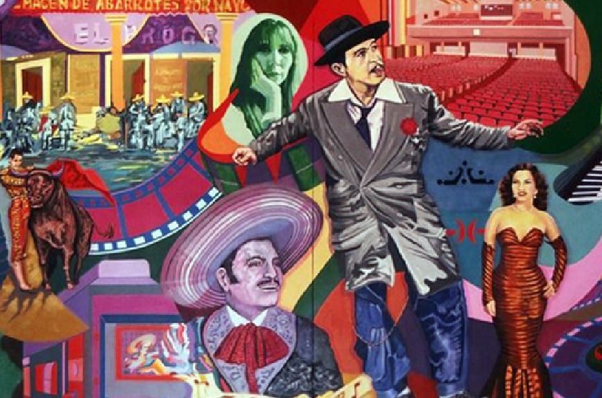 Cinema Teatrical - Teatro de la Ciudad de Tlanepantla, Mexico - 3,5 m x 7,10 m - 1996