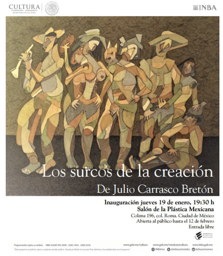 Obras de Carrasco Bretón se exhiben en el SPM